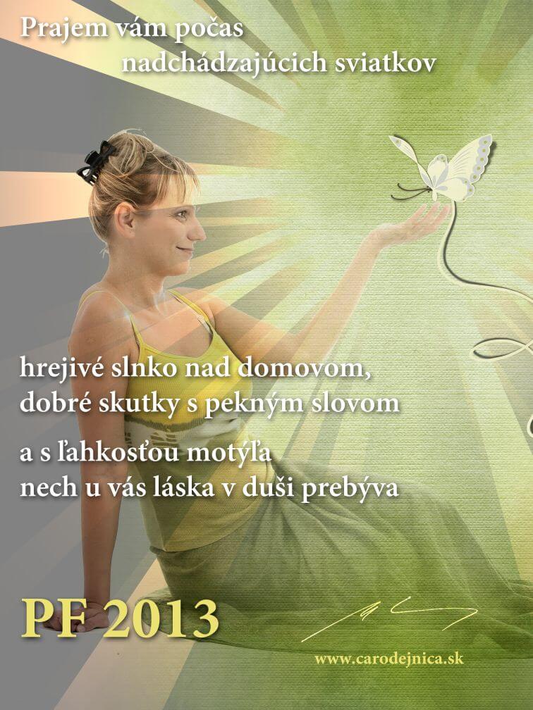 Vianočný a novoročný pozdrav PF 2013