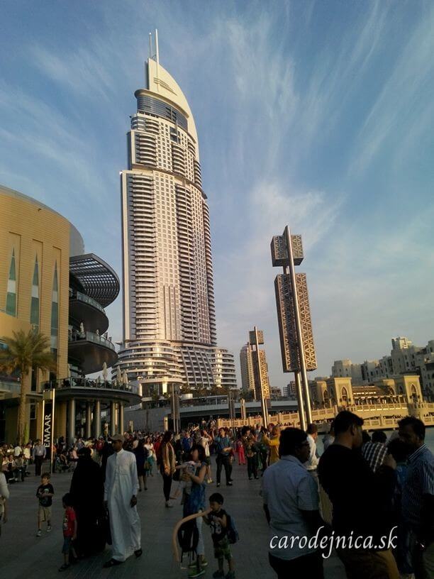 Adress Hotel na Dubaj Mall