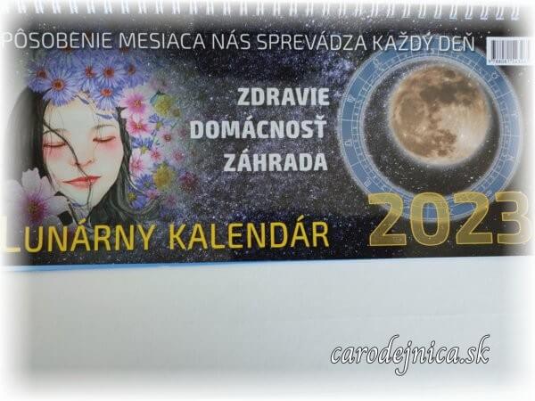 Lunárny kalendár 2023 titulka